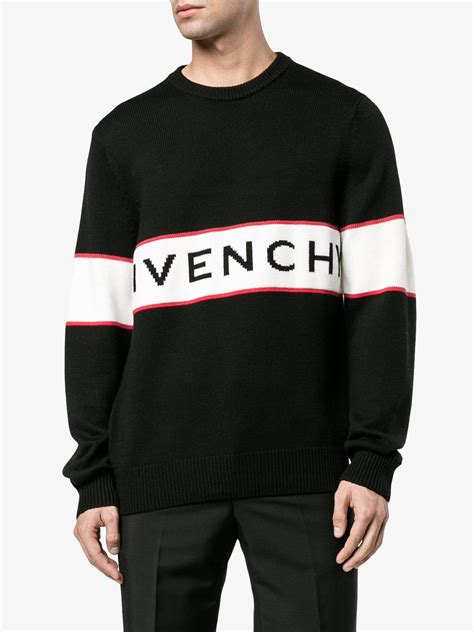 givenchy jumper mens black|givenchy sweater clearance men.